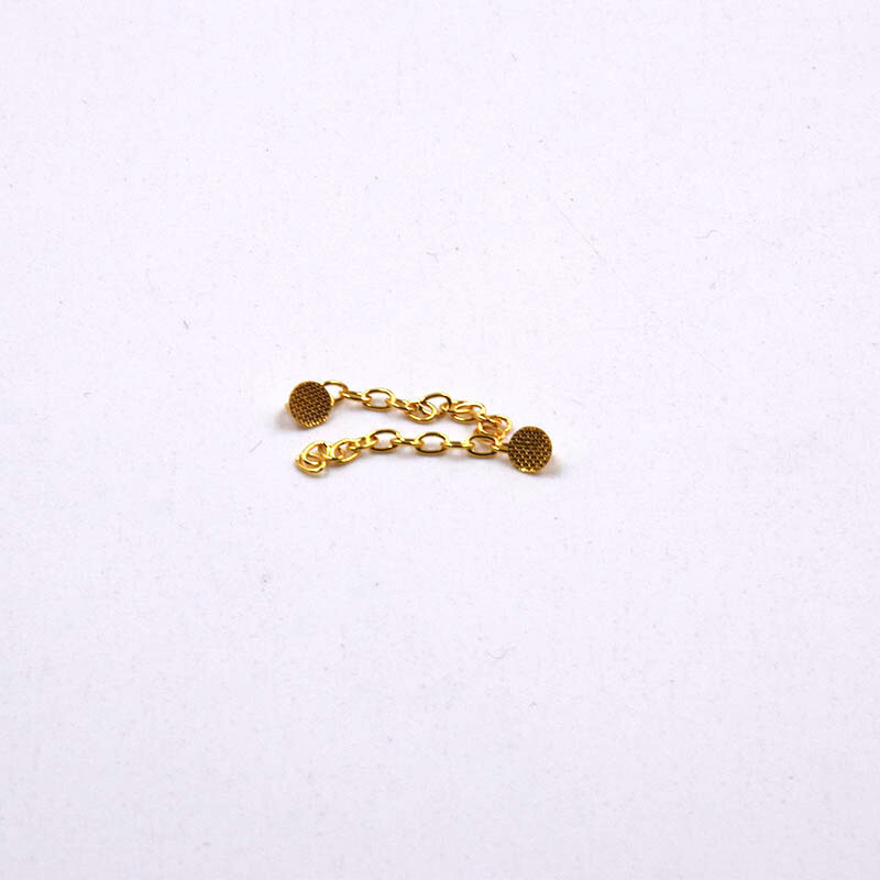 Dental Ortho Plated Traction Buttons Chain Tectangular Mesh Base Lingual Base