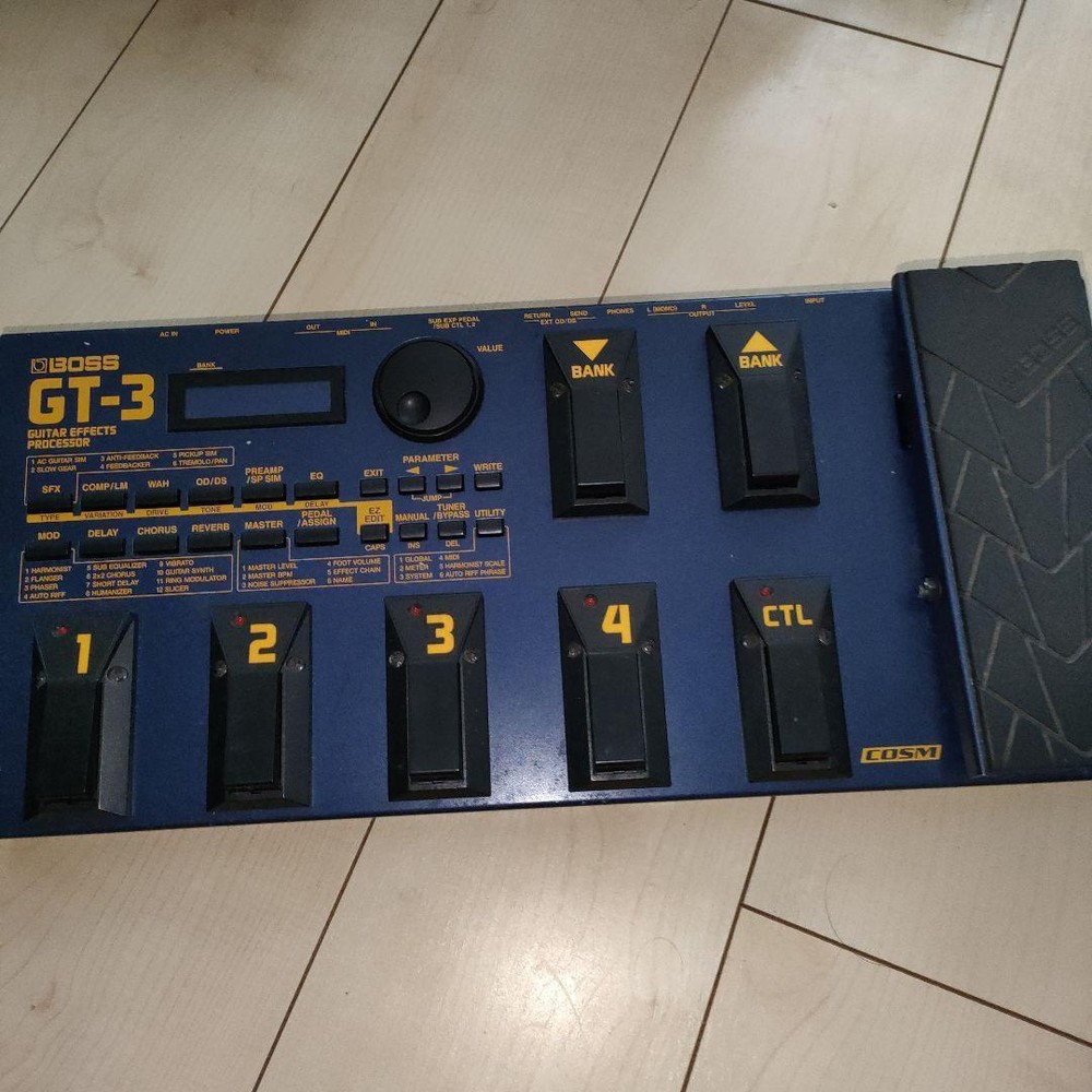 Boss GT-3 Multi-Effects Guitar Effect Processor Pedal JAPAN used