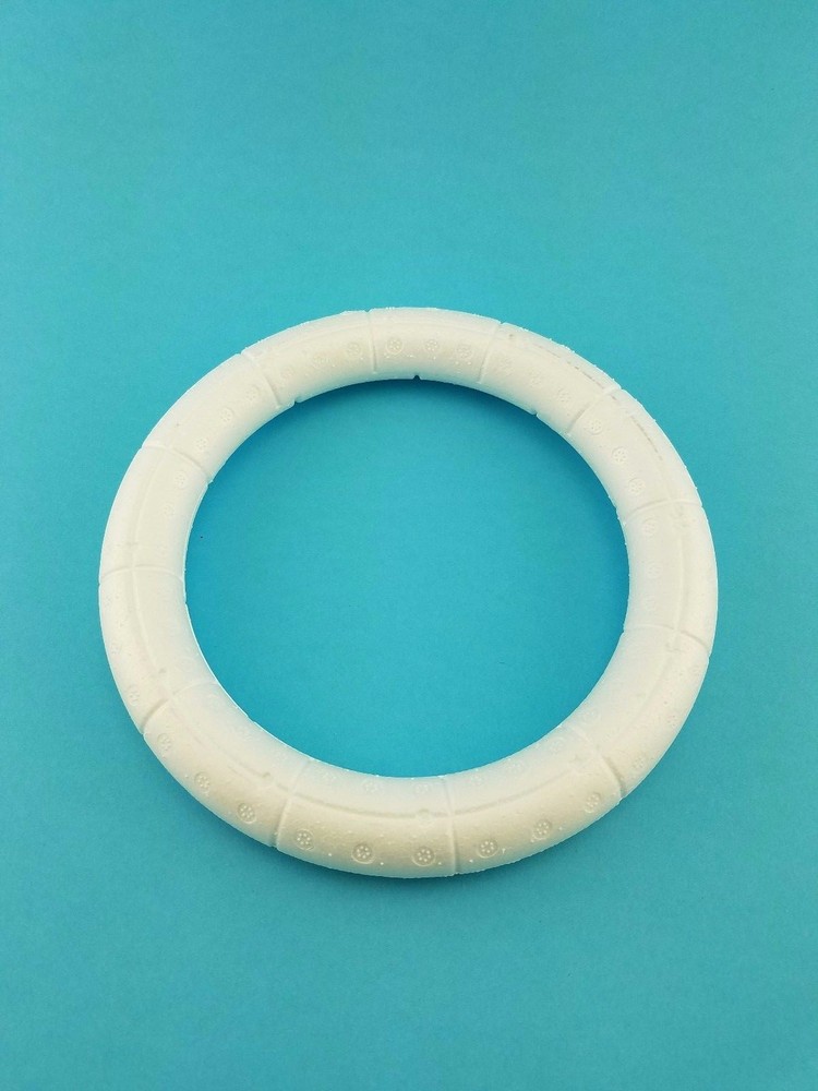 Foam Smoothfoam 8" Ruled Wreath 6 pack