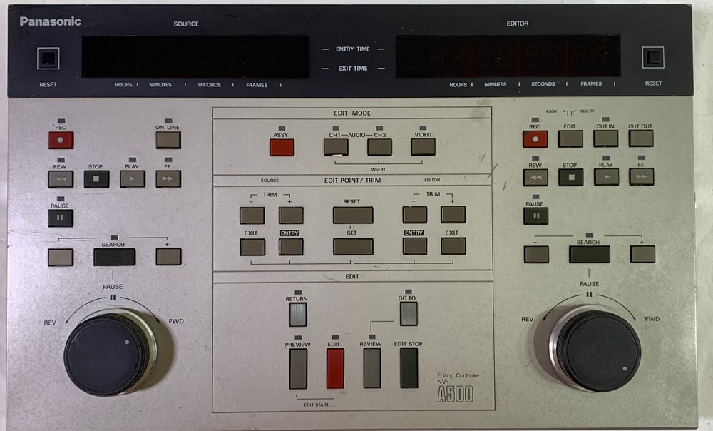 Panasonic NV-A500 Vintage Editing Controller