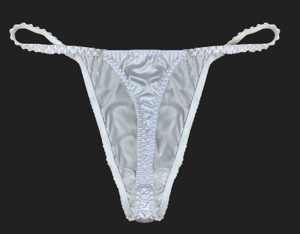Satin String Thong, T-String & Bikini · Retro | 3-Pack | M/6