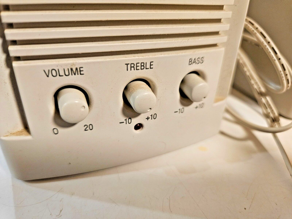 Altec Lansing ACS40 Computer Multimedia Speakers only no power supply