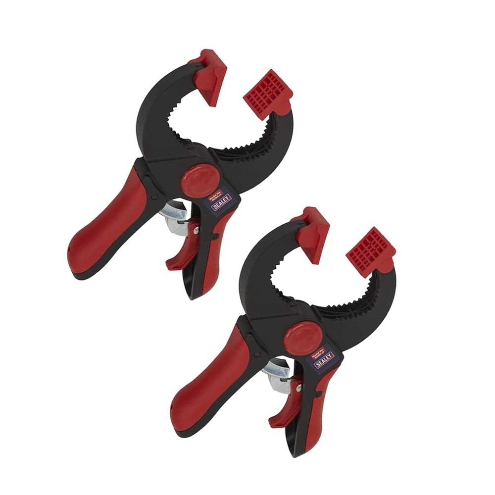 Sealey Ratchet Clamp 45mm 4pc Set Ratcheting