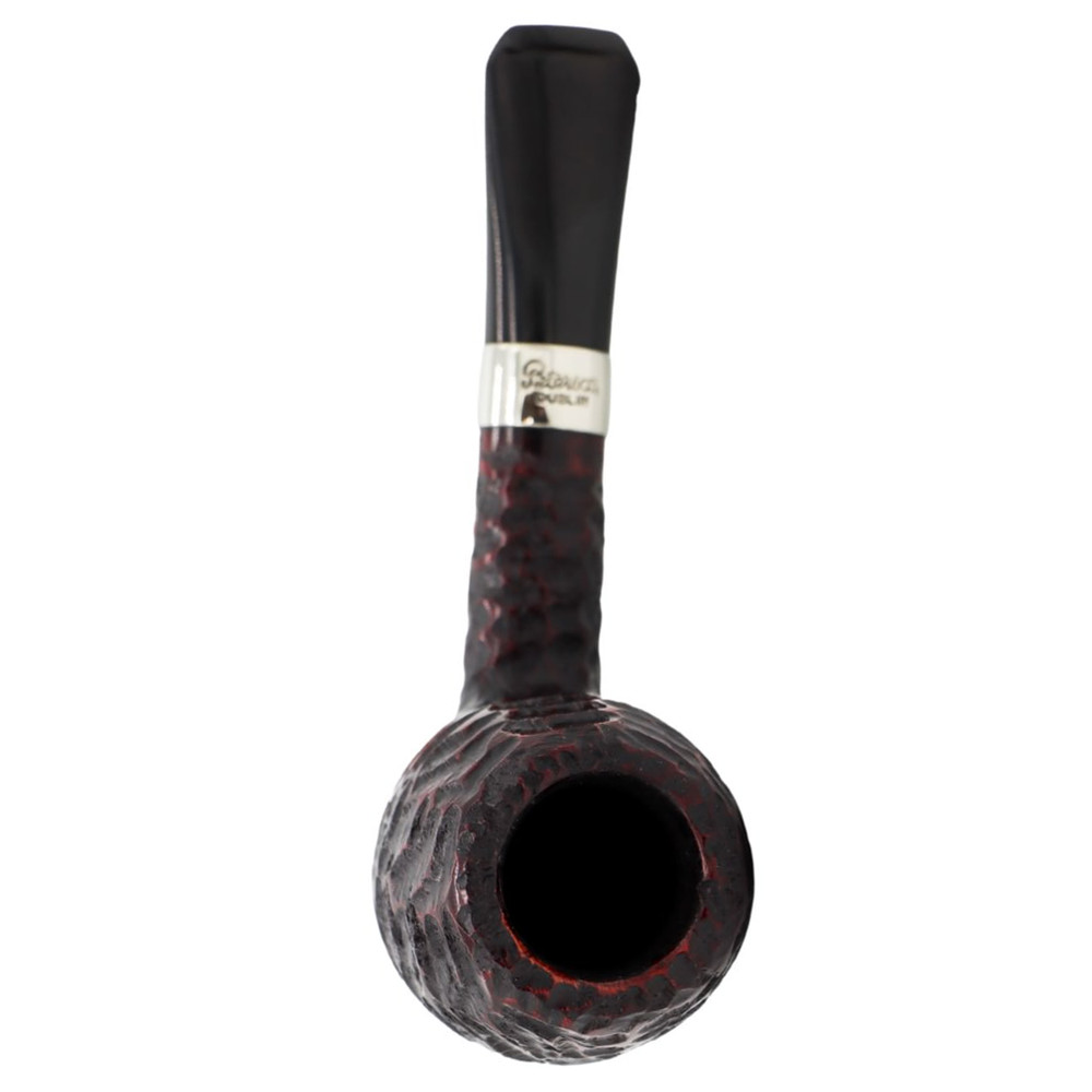 Peterson Pipes Junior Rusticated Short Apple, SMALL Handmade Irish Briar Pipe