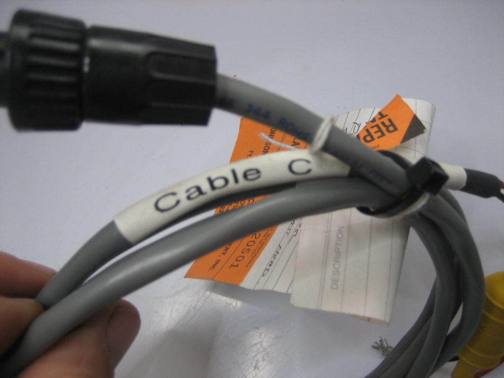 NVTi 3 Pin **POWER CABLE** for 5100 Thermal Camera System Cable C