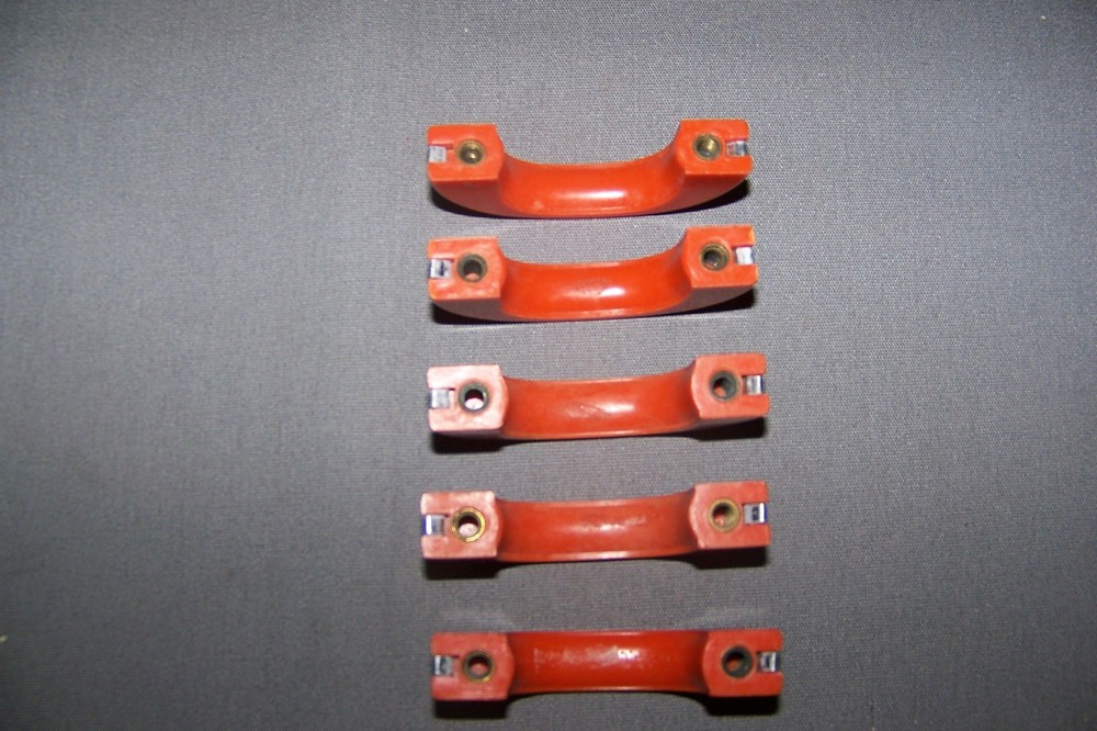 Five, Vintage, Thin, LIGHTWEIGHT, Plastic, Furniture Handles / Pulls - SEE INFO
