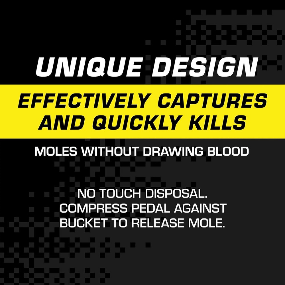 Innovative Heavy-Duty Mole Trap - Humane, Hands-Free Pest Control Solution
