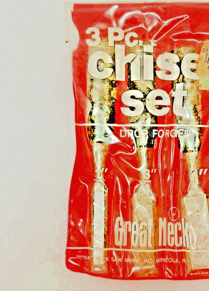 Great Neck Wood Chisel Set 3 Piece Set  203K