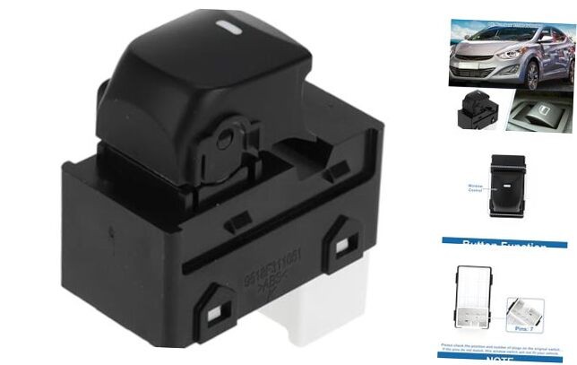 Power Window Switch No.935804V000RY Passenger Side Window Control Switch for