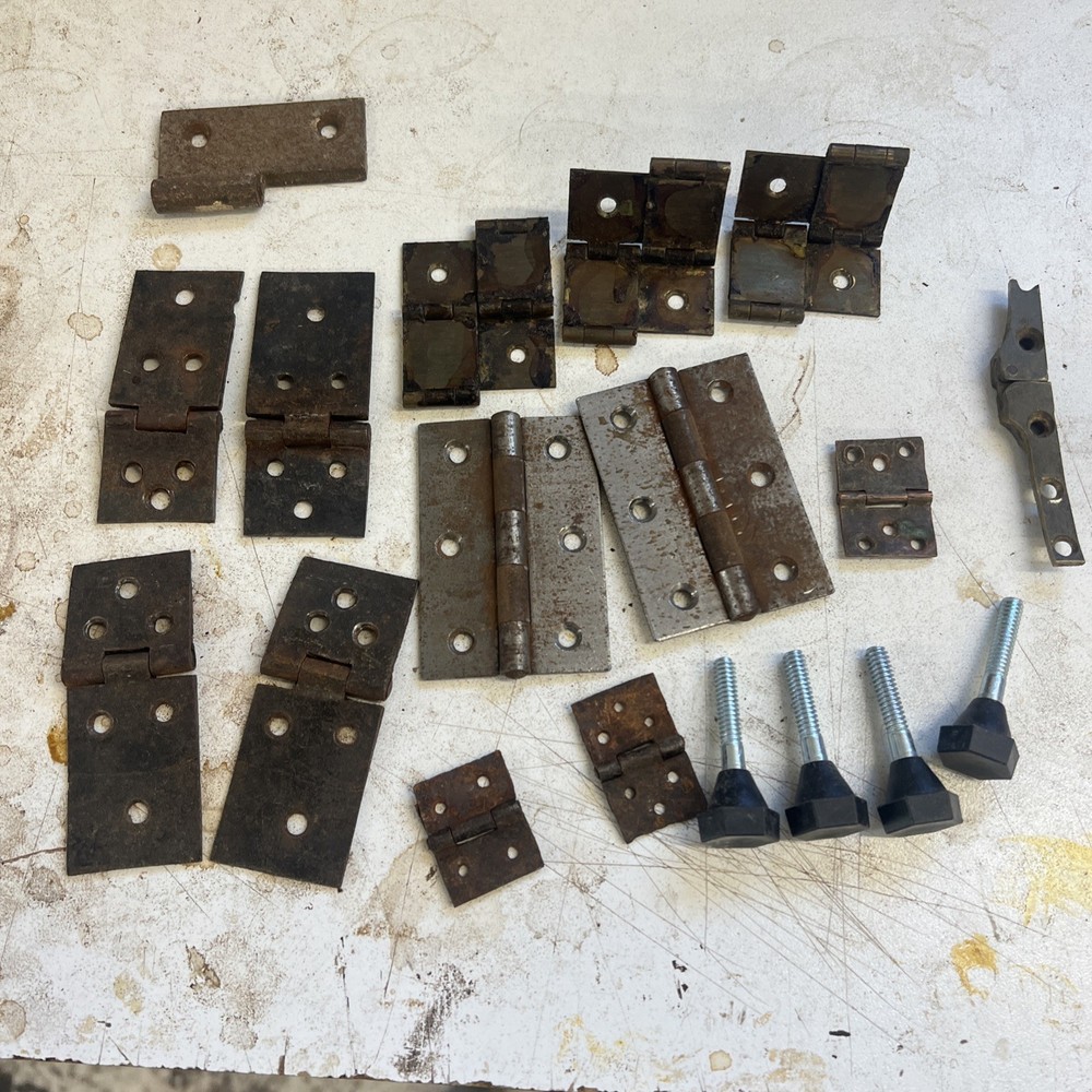 19thC Hinges And Others