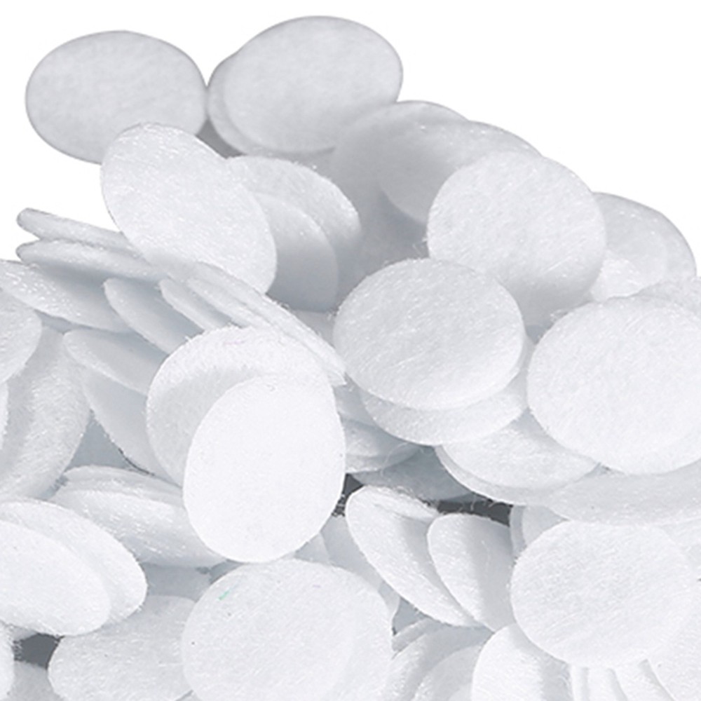 100pcs Cotton Filter Round Filtering Pads For Blackhead Removal Machine 40mm WT