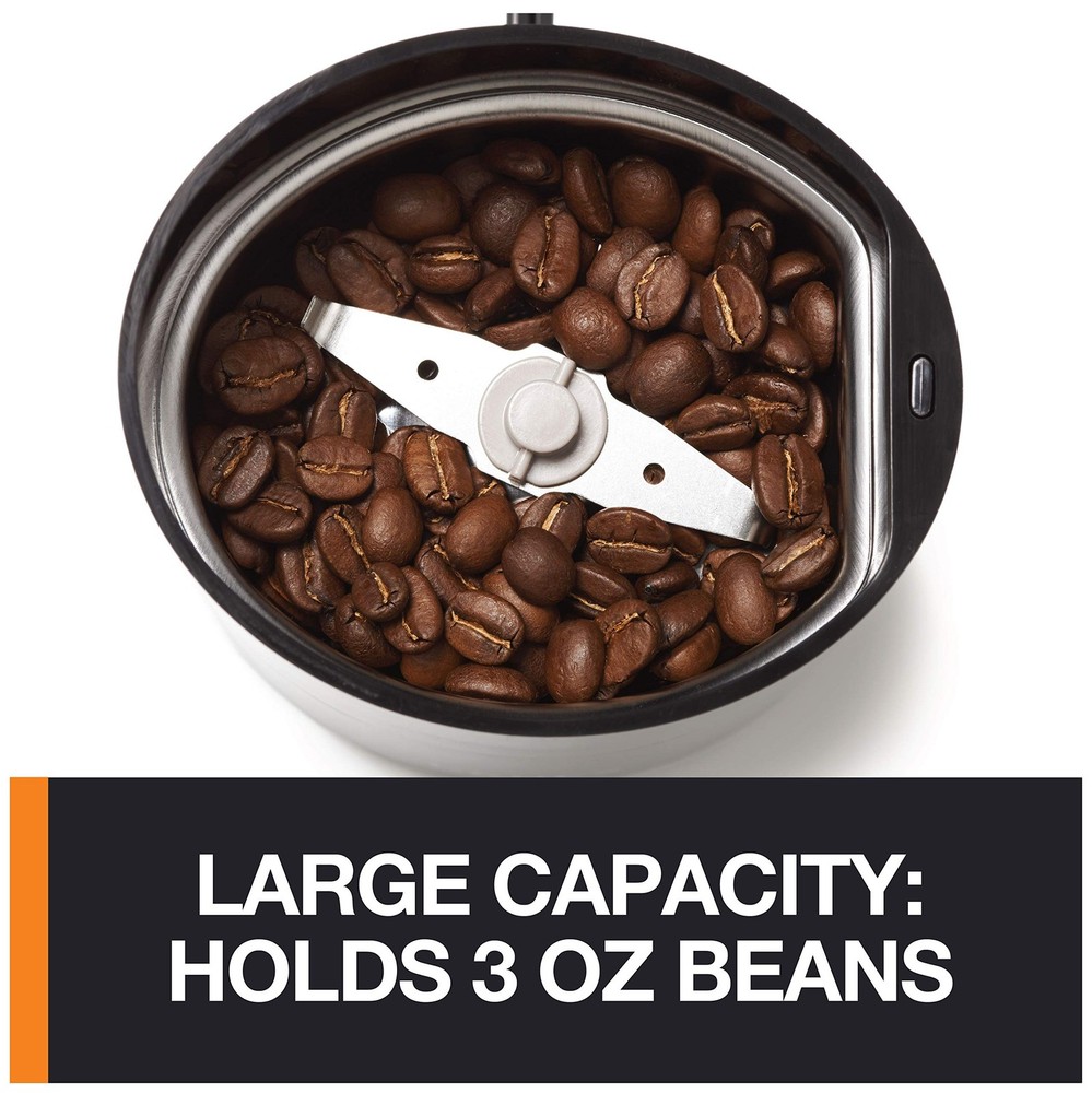 Precision Electric Coffee Grinders, 3 oz Capacity, 200W Motor, Stainless Stee...