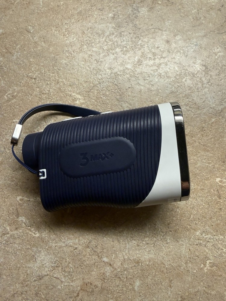 Blue Tees 3 Max Golf Laser Rangefinder Slope Switch Technology Blue/Silver