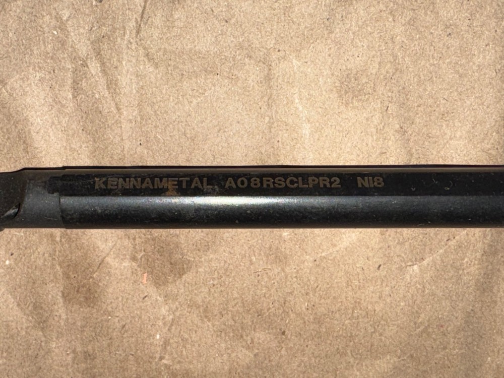 Kennametal A08RSCLPR2 Indexable Boring Bar Holder, used