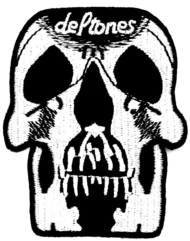 Deftones Embroidered Music Patch
