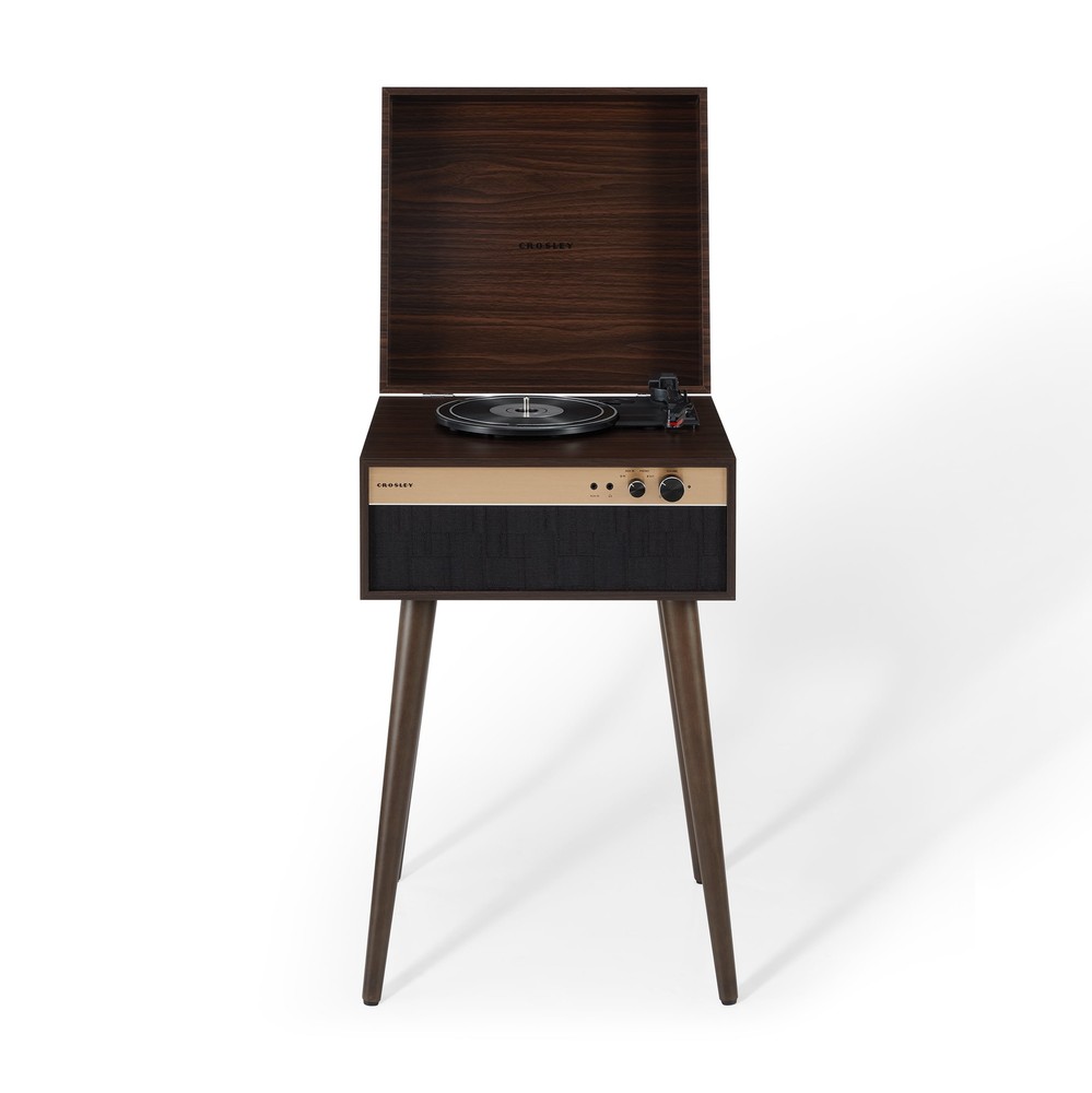 RECORD PLAYER WITH STAND Speakers and Wireless Bluetooth