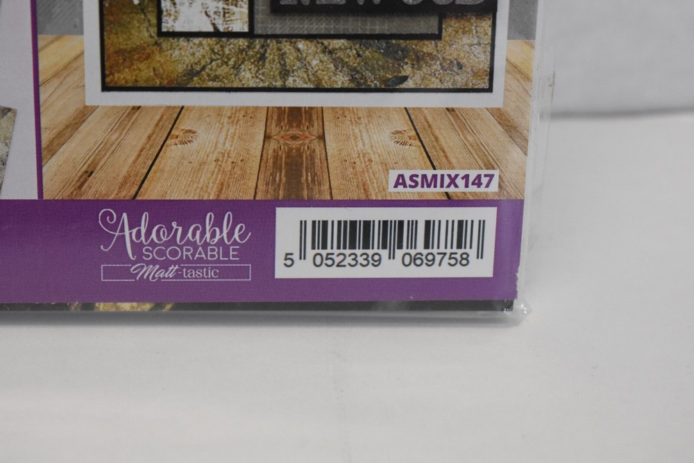 Hunkydory Crafts Adorable Scorable Pattern Packs Urban Edge Matte 24 Sheets