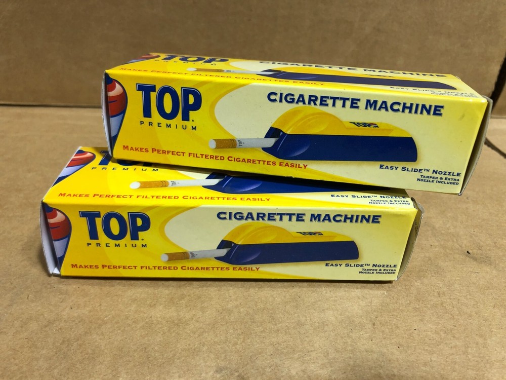 TOP Premium Cigarette Maker Injector Machine 100mm Size Roll Your Own 2 PACK