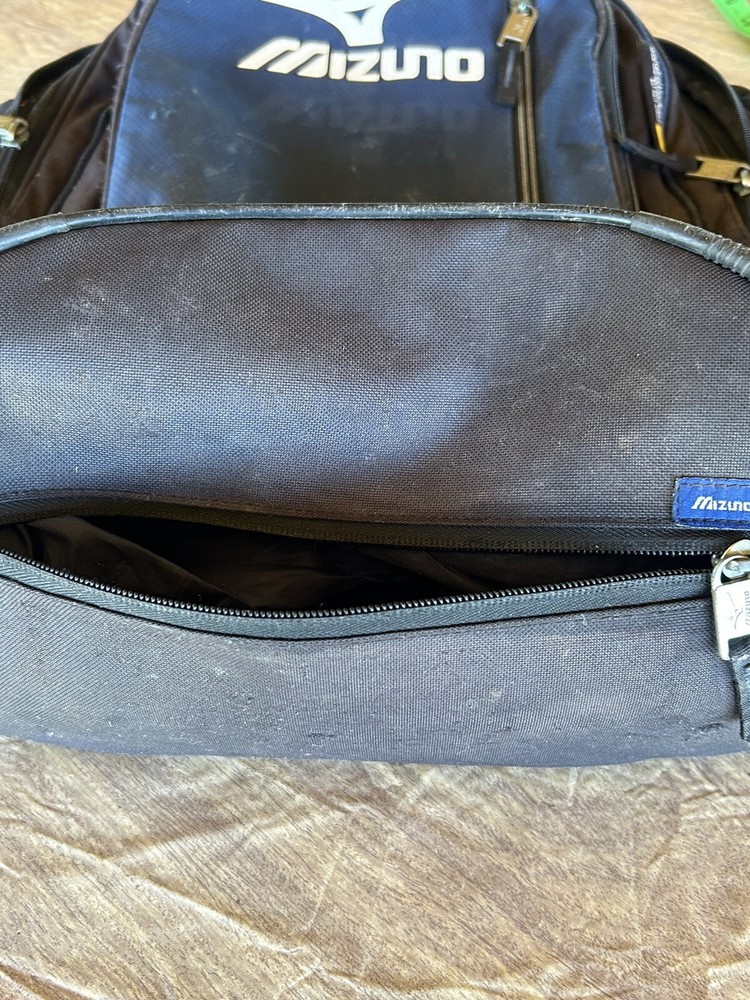 Mizuno Futsac Backpack Organizer Bat Pack Series Blue And Black