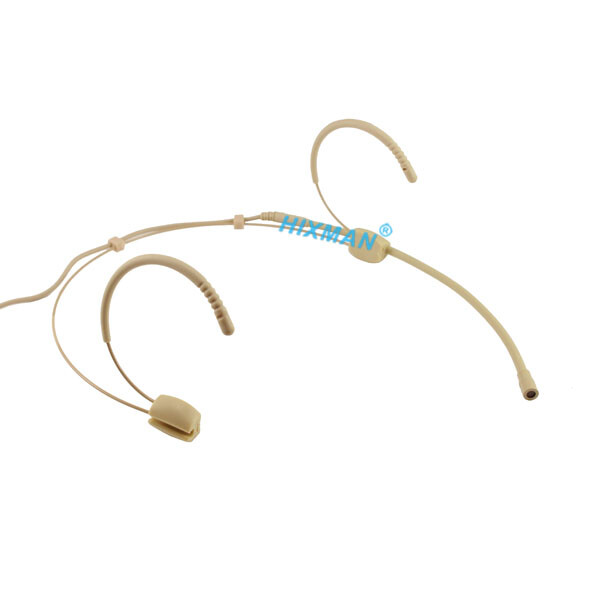 HIXMAN 4020 Headworn Mic With Microdot For DPA Countryman Shure Microdot Adapter