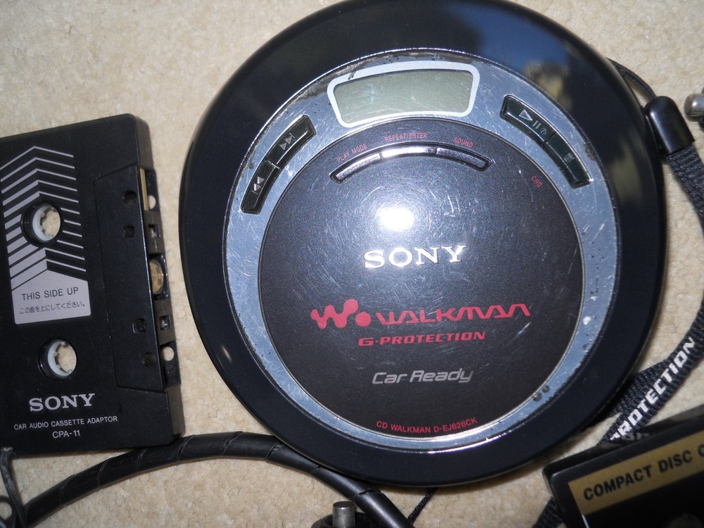 SONY D-EJ626CK Walkman Portable Compact Disc Player. AS-IS.