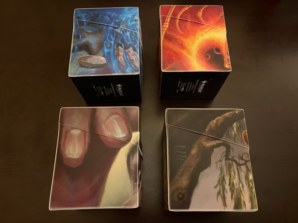 Mtg Ultra Pro Medallion Deck Boxes Set