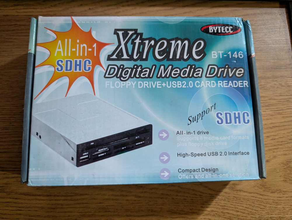 BYTECC BT-146 Xtreme All In One Digital Media Drive With USB 2.0 Card Reader