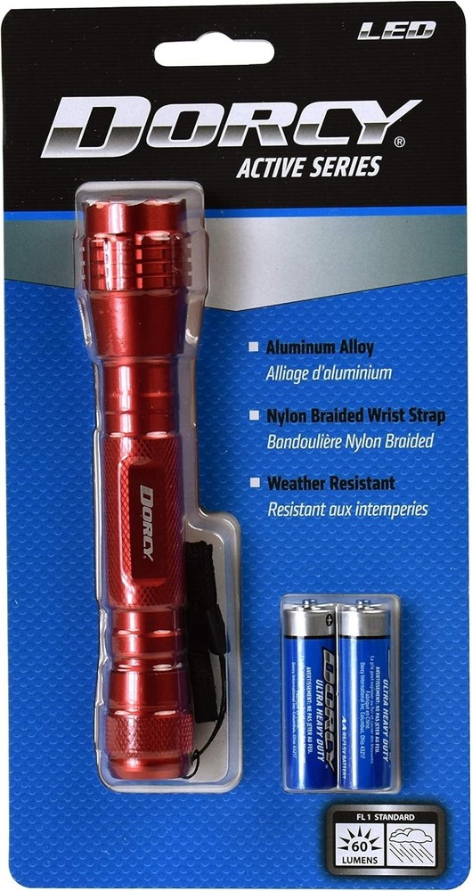 60 Lumen LED Personal Flashlight, 41-4016 , Black