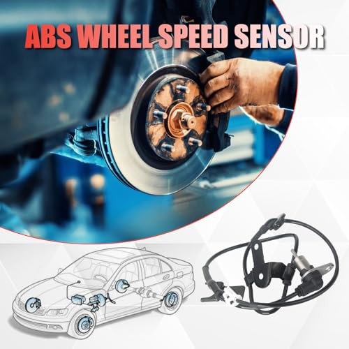 ALS1208 Rear Right ABS Wheel Speed Sensor Compatible with Protege 1999 2000