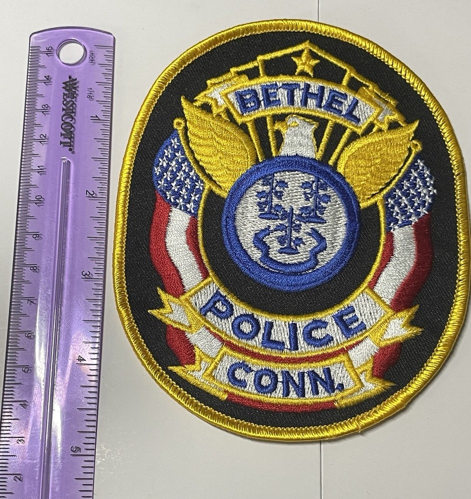 Bethel Connecticut CT Police Embroidered Patch