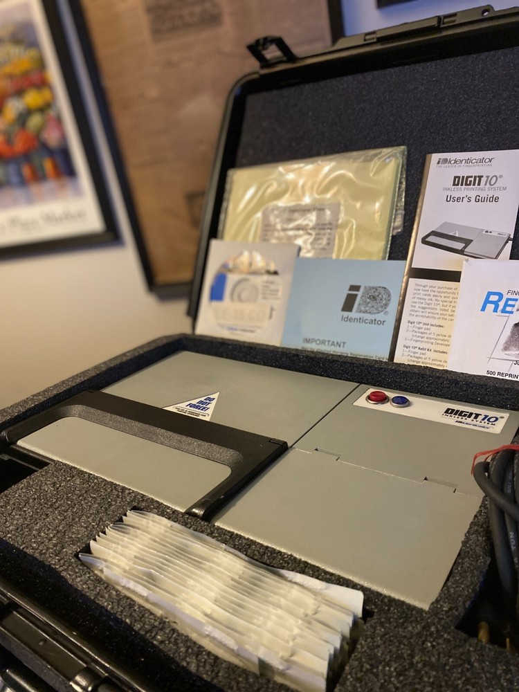 Digit 10 Inkless Fingerprinting System