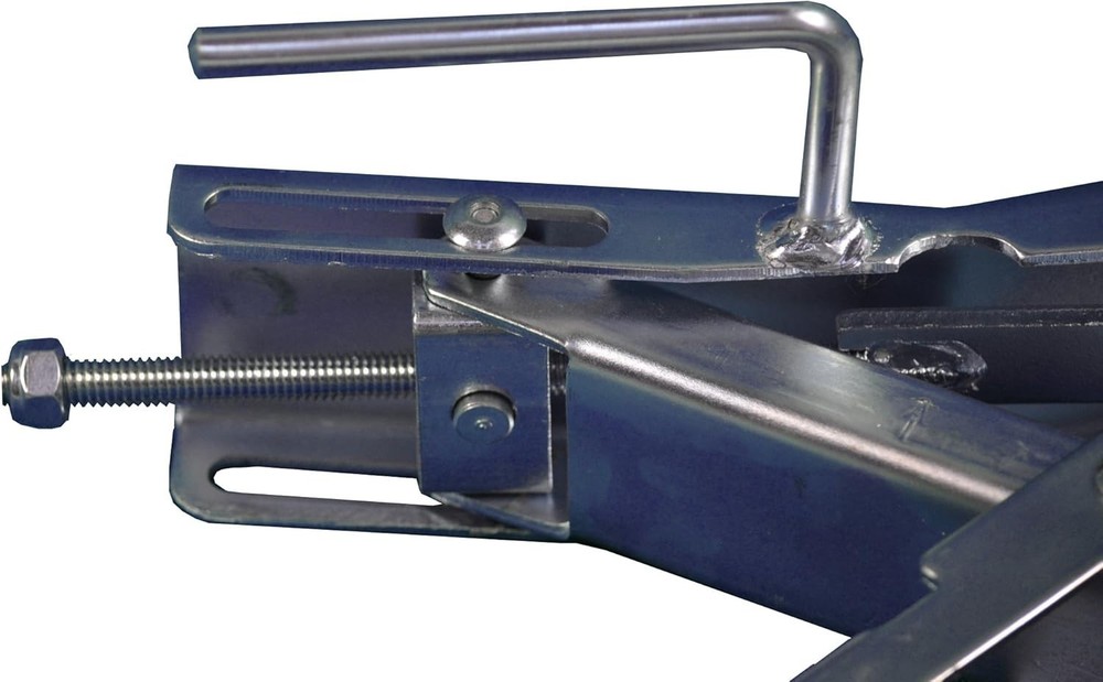 2 Pack Tandem Axle Dual Wheel Chock Stabilizer Extends 1.5"–6" Anti-Theft Lock