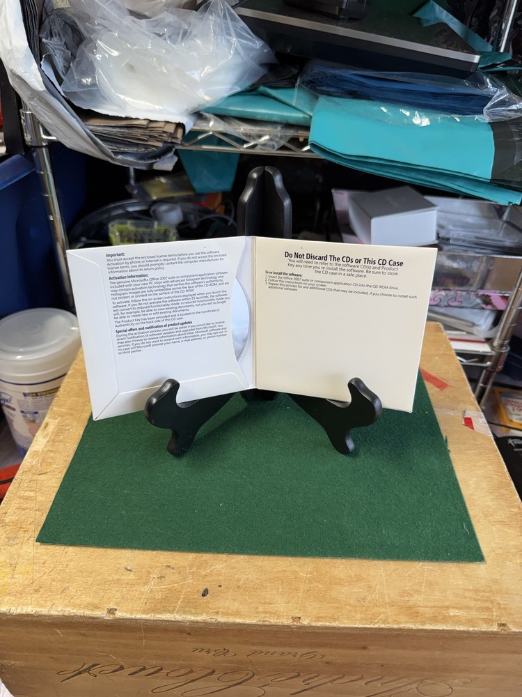 Microsoft Office Home and Student 2007 CD-ROM Software - New Other