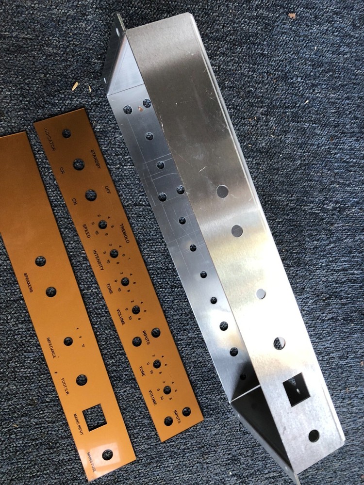 Marshall 18watt type chassis- .08 aluminum