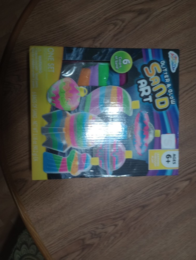 Grafix Colorful Sand Art Set 6 Colors