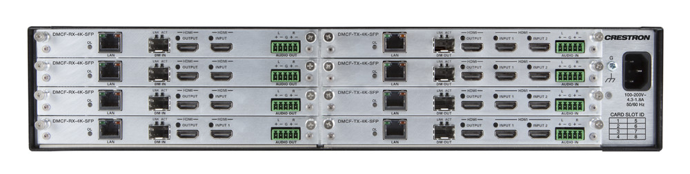 Crestron DMF-CI-8 DigitalMedia Card Chassis