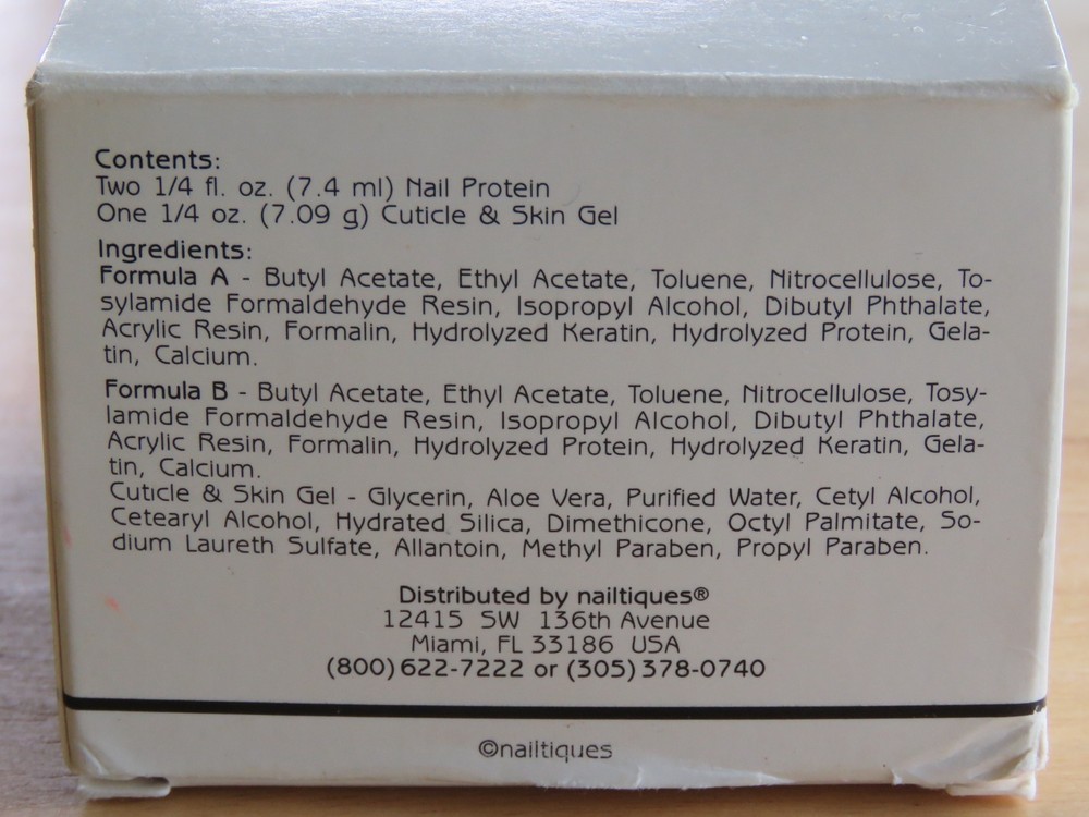 NAILTIQUES AFTER ARTIFICIAL TREATMENT KIT
