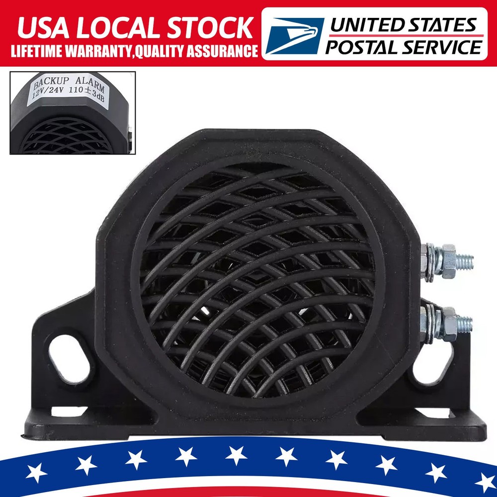 Backup Alarm for 12V-80V 107DB Universal Heavy Duty Backup Reverse Warning Beep