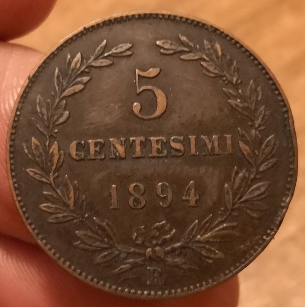 Coin 5 Cent 1894, San Marino, Ref. 8247