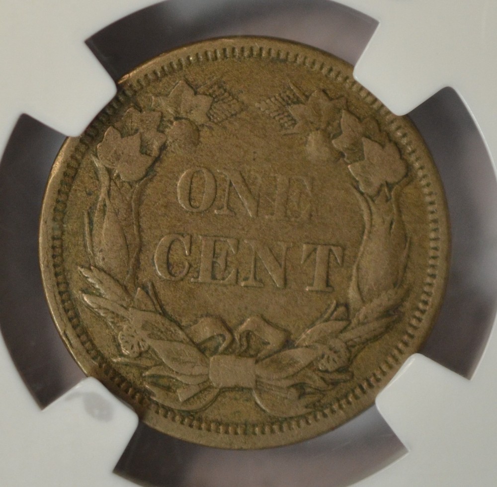 1858 Flying Eagle cent, NGC XF40