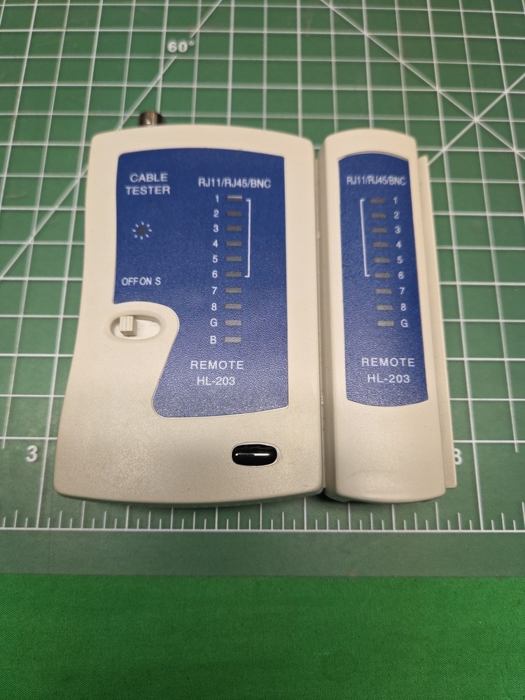 Multi Function LED Network Cable Tester for BNC RJ45, RJ11, RJ12 with Case