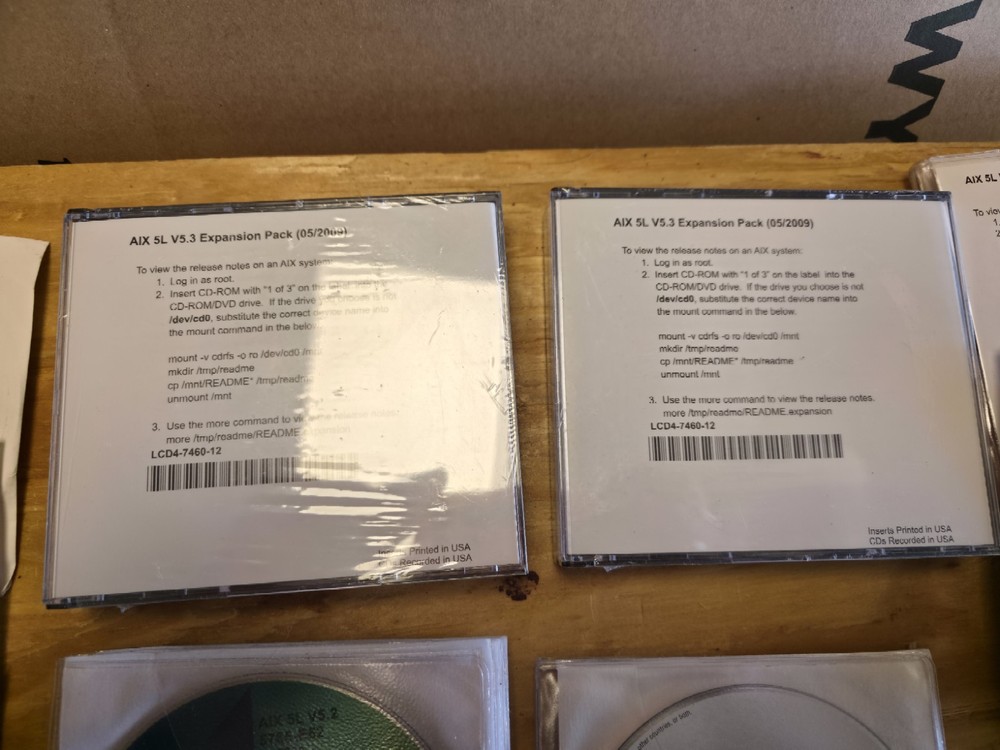 Ibm Aix Software Lot Mixed