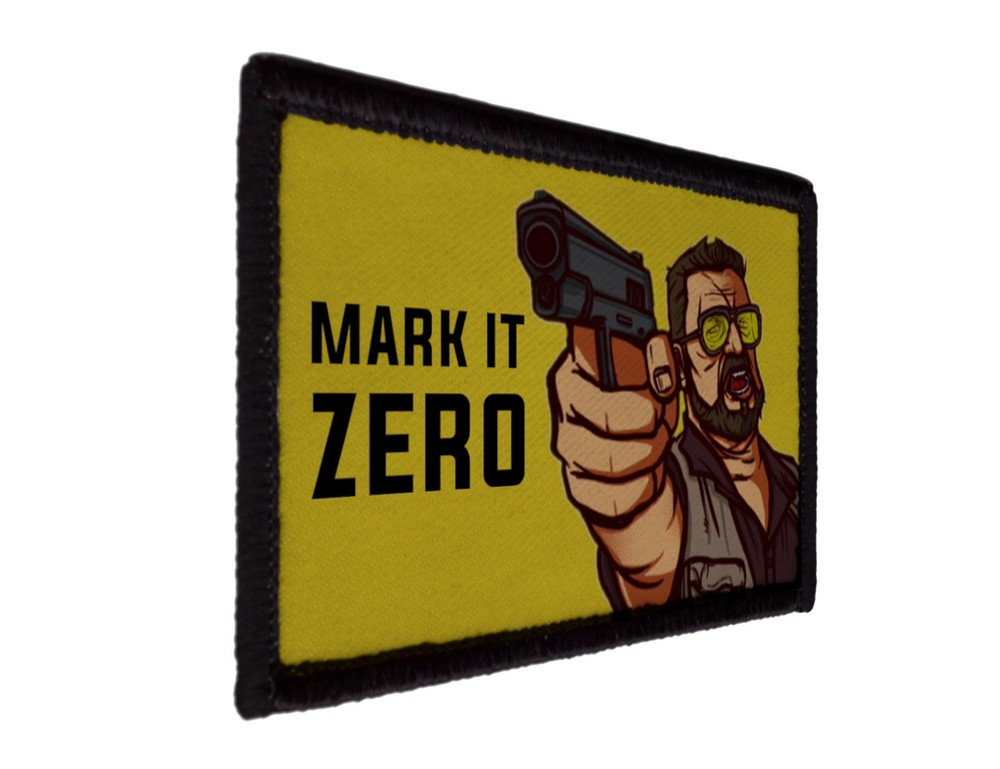 Firearms Instructor Red Guns Safety Patch Sew on [sub]