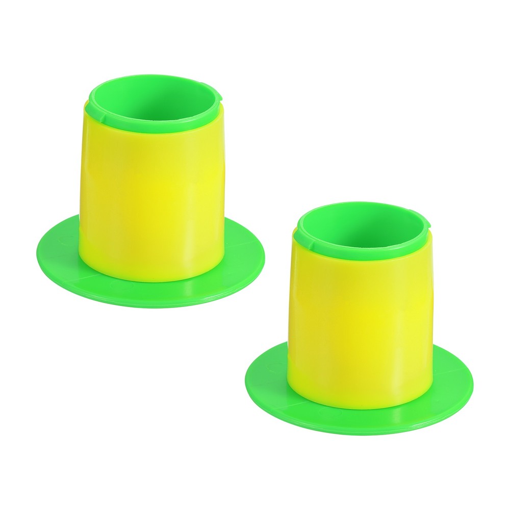 2pcs, 3 Inch Shrink Wrap Handle for 50mm Core Green