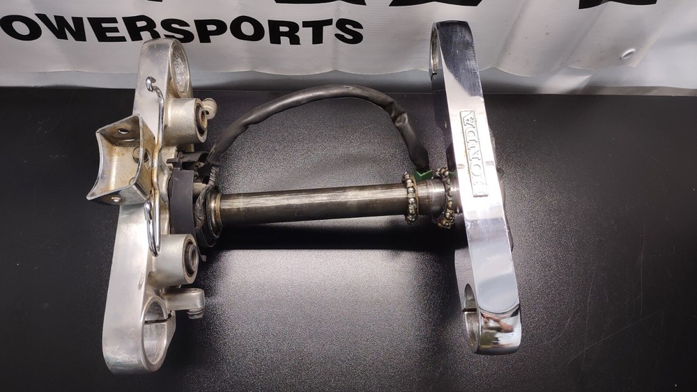 2000 Honda Shadow VT600cd Complete Triple Tree Clamp #346