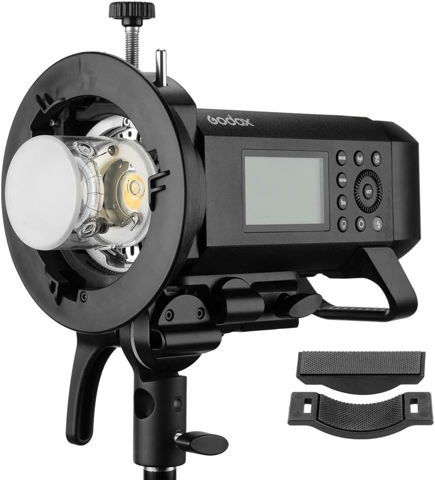 Versatile S2 Speedlite Bracket, Lightweight, with Bowens Mount for Professionals