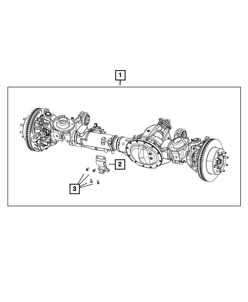 Genuine MOPAR Shock Absorber Bracket 68449643AA