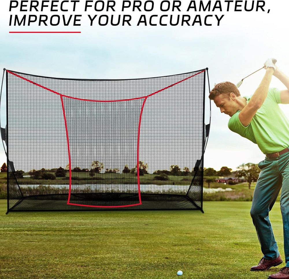Golf Practice Net Extender - Protect Your 7 Ft or 10 Ft Golf Net - High Impact C