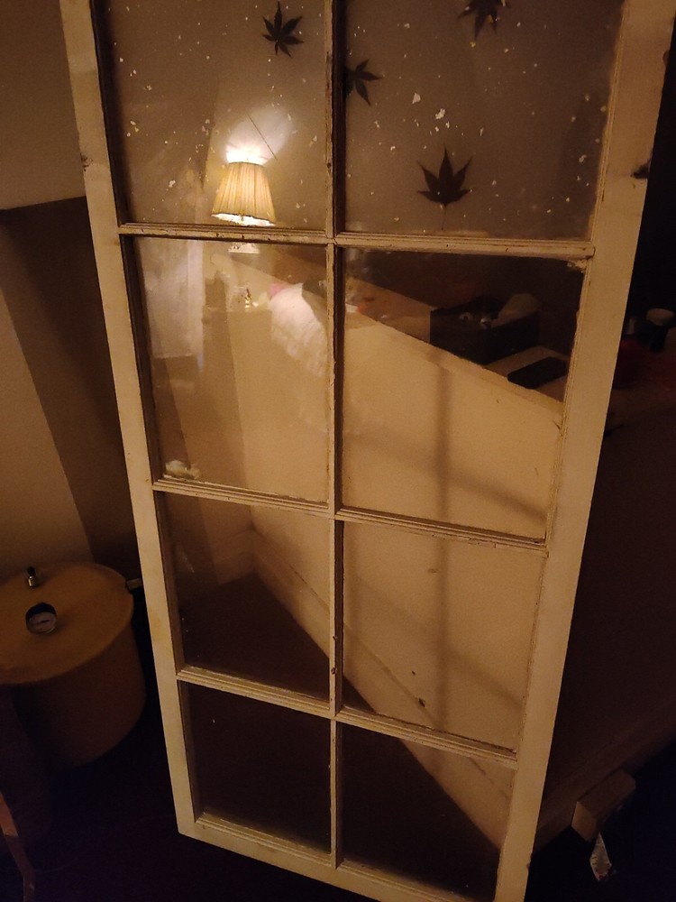 antique farmhouse window