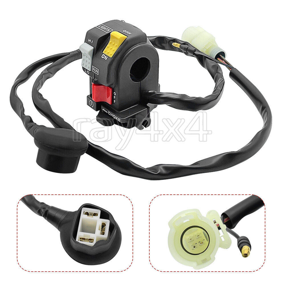 Handlebar Control Start Kill Stop Switch Headlight for Honda TRX350 1986-1987